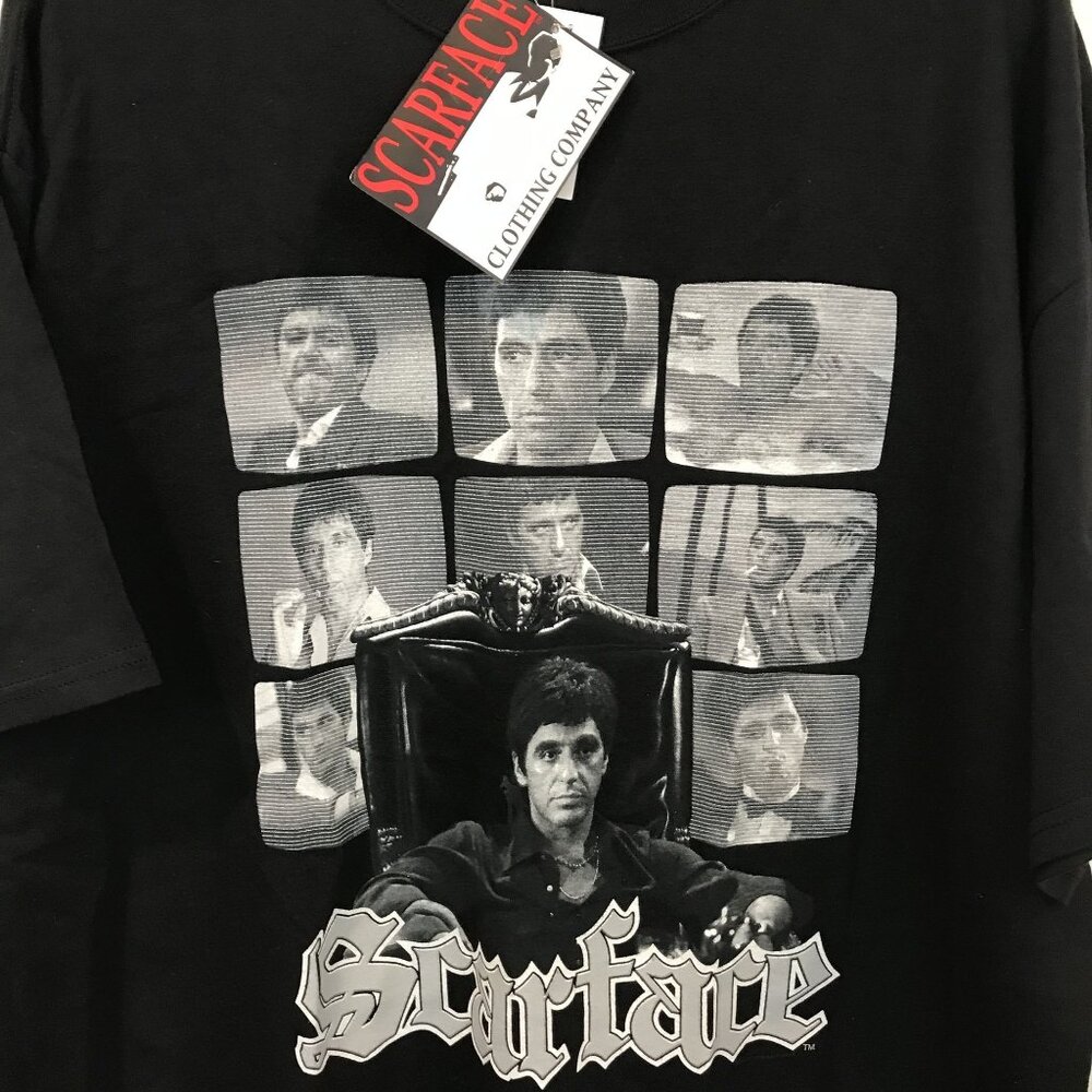 Scarface Clothing Company Licensed Tony Montana Graphic T-Shirt 2xl Deadstock — image 2 of 5